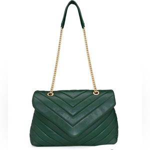 QUILTED CROSSBODY SHOULDER BAG